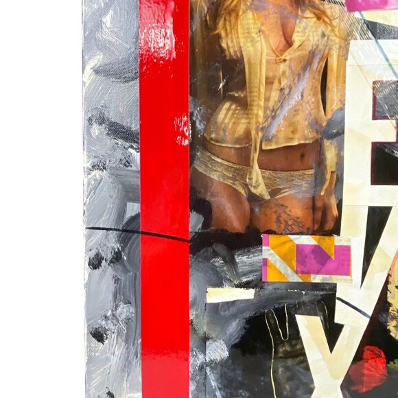 Trevor Williamson The Little Death Original Mixed Media Art 22'' X 28'' For Home - Picture 8 of 16